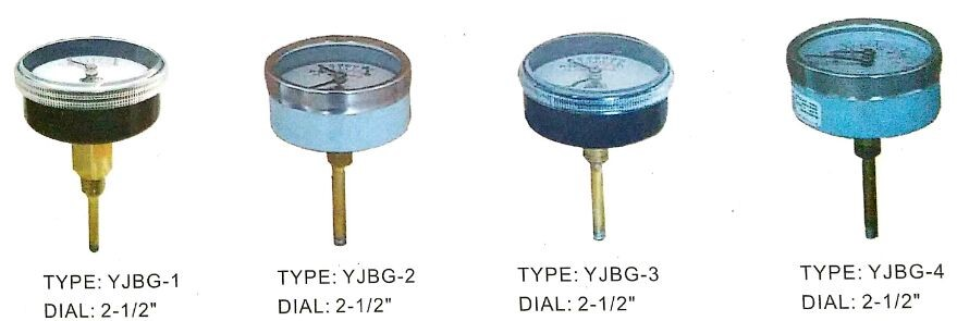 Temperature   and pressure combination meter